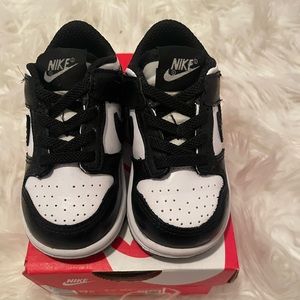 Nike Dunk low "panda" toddler 5C
